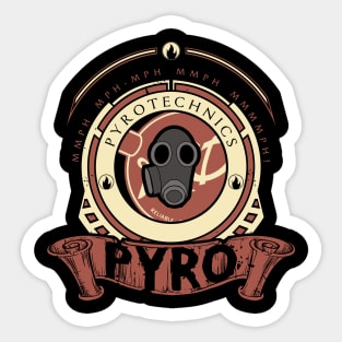 Pyro - Red Team Sticker